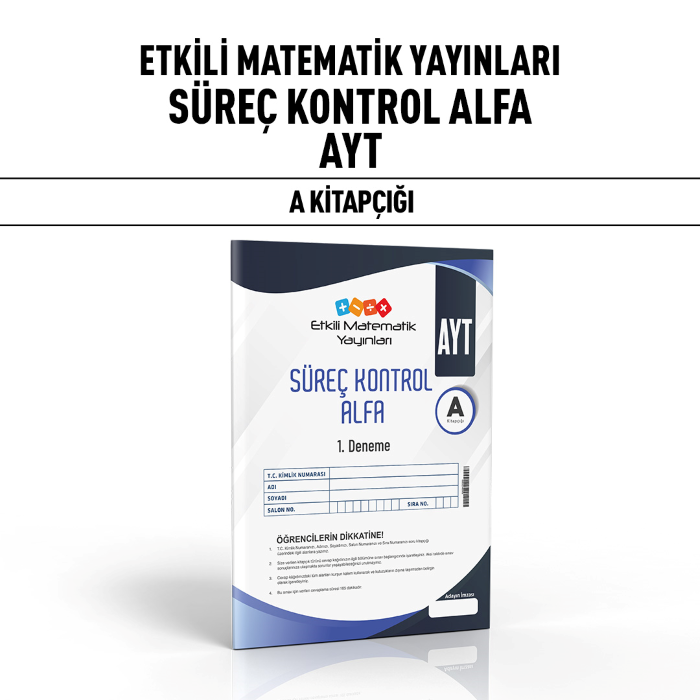 ETKİLİ MATEMATİK YAYIN YKS AYT SNV 1-A - 25-26